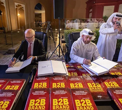 Photo from a B2B Brand Management launch